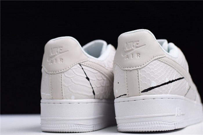 nike air force 1 low lx "phanT0m snakeskin" 898889-007