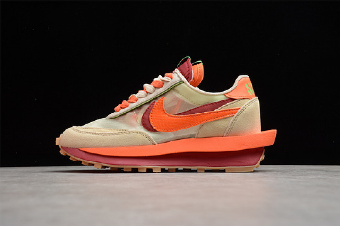 Nike LDWaffle CLOT sacai Net Orange Blaze - DH1347-100