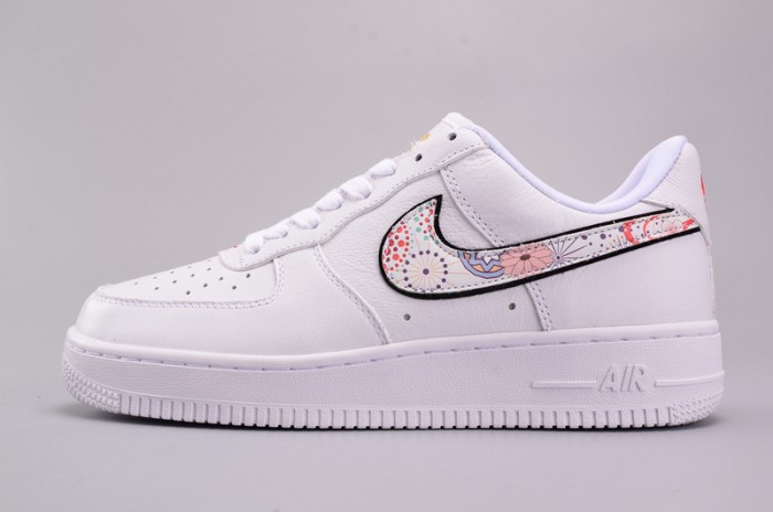 Nike Air Force 1 ''07 LNY QS Casual Shoes Lunar New Year White AO9381-100