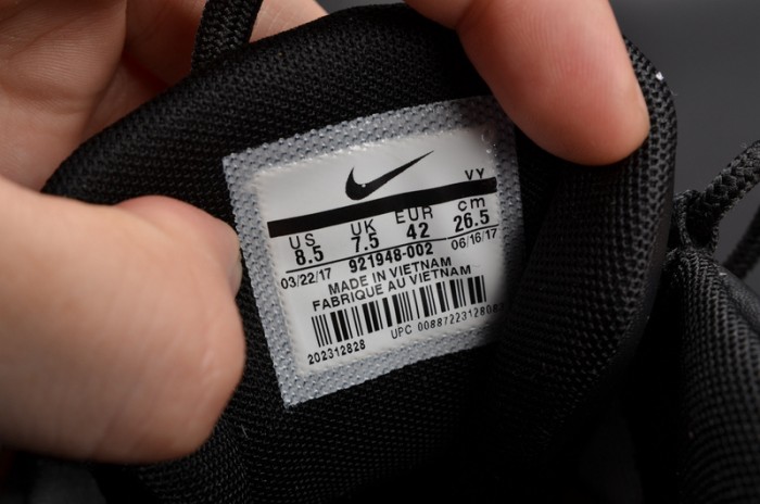 Nike Air More Uptempo “Tri-Color” black-Grey-White mens 921948-002