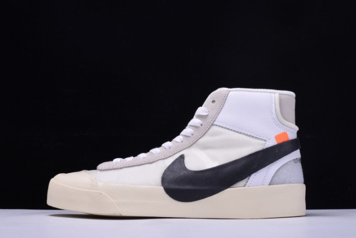 OW x Nike Blazer MID THE TEN 10 Virgil Abloh AA3832-100