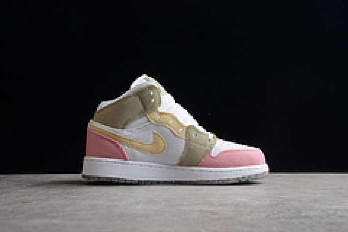 AIR JORDAN 1 MID SE Pastel Vivid Green Grind DJ0338-100